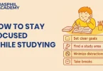 how to focus while studying